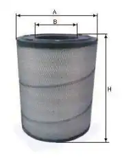 Фильтр воздушный SAMPIYON CR0009