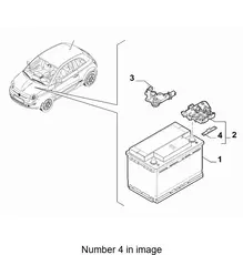  10402390 Предохранитель плавкий FIAT 50А