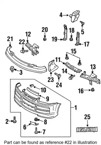0286508250 Болт ISUZU