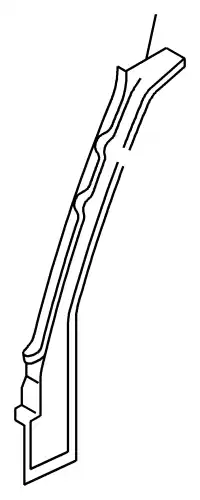 Панель двери 8978513584 ISUZU