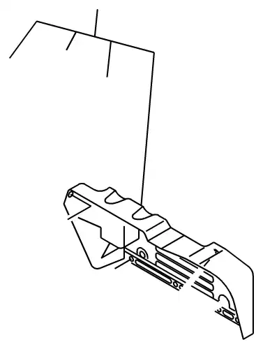 Подкрылок ISUZU 8982197670