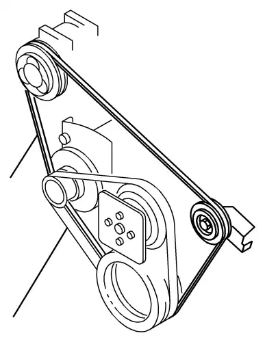 Ремень клиновой ISUZU 8-98010-841-1
