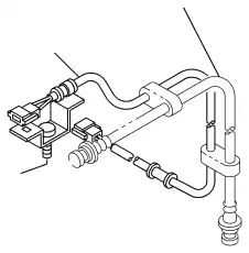  ЖГУТ ПРОВОДОВ СОЕДИНИТЕЛЬНЫЙ ABS 8972539681 ISUZU