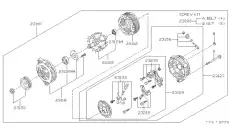 реле-регулятор Niss 2321531U02 NISSAN