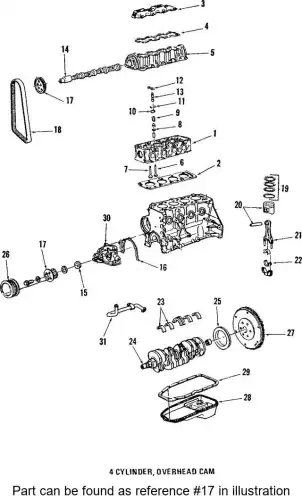 ШЕСТЕРНЯ КОЛЕНВАЛА, арт. 90156062, GENERAL MOTORS GM