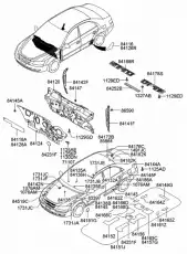 болт! M6\ Hyundai, Kia Cerato 13> 1129306146B
