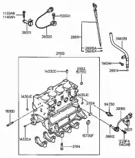 болт! M5\ Hyundai Accent 94>/Elantra 91>/Excel 85> 2111422020