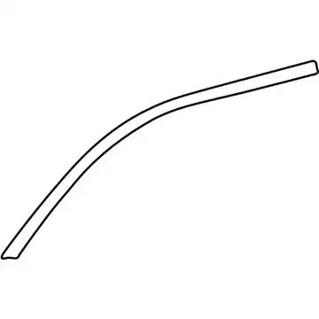 молдинг двери/tape-fr dr black sash lh 863603C000 MOBIS