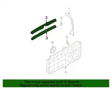 8176026010YD TRIM ASSY TAIL GATE UPR MOBIS