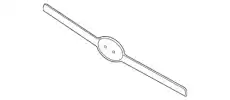 молдинг багажной двери / moulding-tail g 873722E500 MOBIS