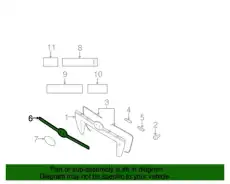 молдинг багажной двери / moulding-tail g 873722E500 MOBIS