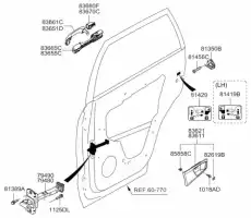ОГРАНИЧИТЕЛЬ ДВЕРИ 794801F000 HYUNDAI