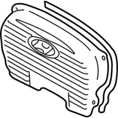  НАКЛАДКА ХРОМИРОВАННАЯ 2136038214 MOBIS