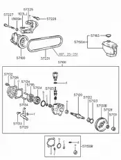 Бачок ГУР 5715029001 HYUNDAI