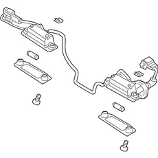 Фонарь номерного знака 925013F000 HYUNDAI