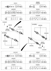 Пыльник ШРУСа нар. 495941G000 HYUNDAI
