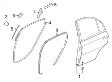 Ручка двери HYUNDAI / KIA 831101R2004X
