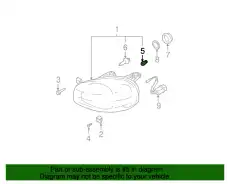 Лампа 1864960556L HYUNDAI