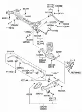 Рычаг подвески HYUNDAI / KIA 552304D001