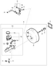 MASTER BRAKE CYL 58510FD300 HYUNDAI