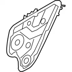ВНУТРЕННЯЯ ПАНЕЛЬ ДВЕРИ 834712H010 HYUNDAI