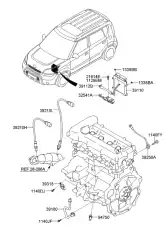 ЛЯМБДА-ЗОНД (HYUNDAI/KIA) 392102B050 MOBIS