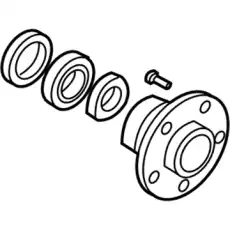 Ступица HYUNDAI / KIA 0K55326060B