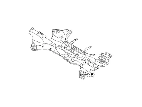 Подрамник 624002K200 HYUNDAI