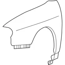 Крыло MOBIS 6632126260