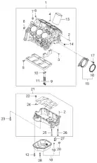 Фильтр масляный KIA 2435625000
