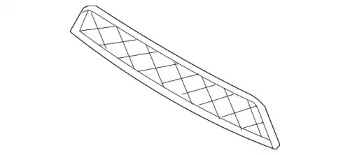 Решетка бампера KIA 865611F500