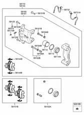 ШЛАНГ ТОРМОЗНОЙ СИСТЕМЫ С ФИТИНГОМ 587322E010 KIA