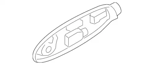 Ручка двери KIA 836601G050