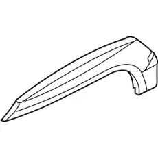  877121F000, МОЛДИНГ КРЫЛА, НОВЫЙ KIA