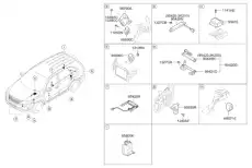 Датчик подушки безопасности 959202P050 KIA