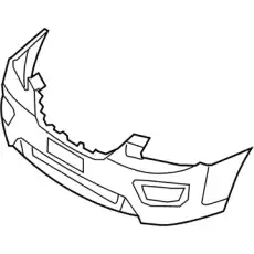 бампер 865111D050 KIA