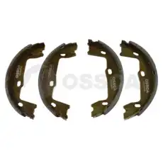 Тормозные колодки барабанные OSSCA 10625
