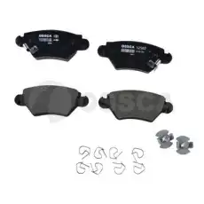 Тормозные колодки дисковые OSSCA 12562