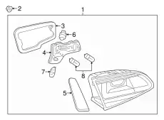 Задний фонарь 5G0945094AE VAG