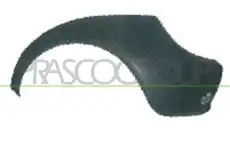 Бампер задний, левая часть-грунтованный FD0061164 PRASCO