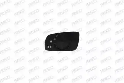 VW0347503 СТЕКЛО ЗЕРКАЛА ПРАВОЕ, СФЕРИЧЕ PRASCO