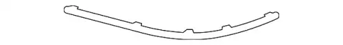 МОЛДИНГ БАМПЕРА 3C8 807 459 B 2ZZ VAG