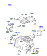  САЛЬНИК ПРИВОДА 1542111 (FORD)