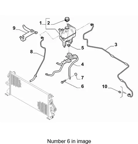 болт M10X1.25X65 18752221 FIAT