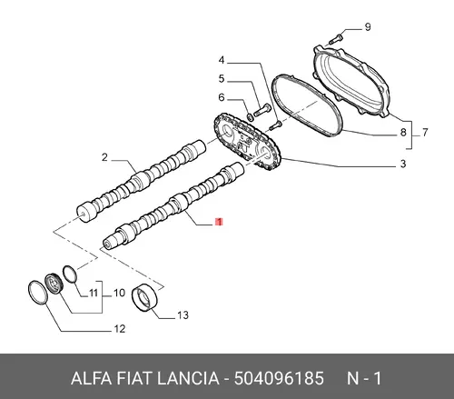 Распредвал FIAT 504096185