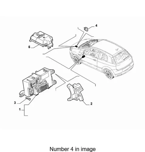 ПРЕДОХРАНИТЕЛЬ 25А 10401290 FIAT