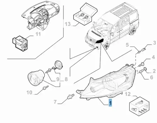 Фара FIAT 1401367980