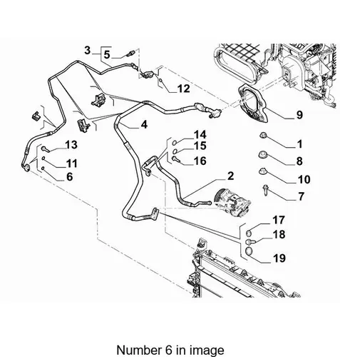 Кольцо уплотнительное автомобильное FIAT 14450483