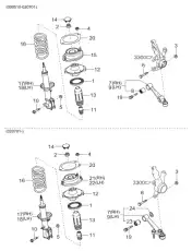 Рычаг подвески HYUNDAI / KIA 0K30B34350B