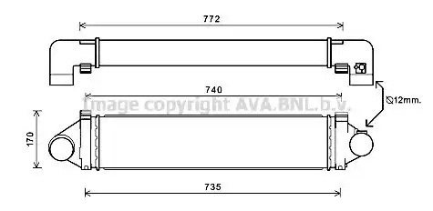 Интеркулер AVA AUA4219